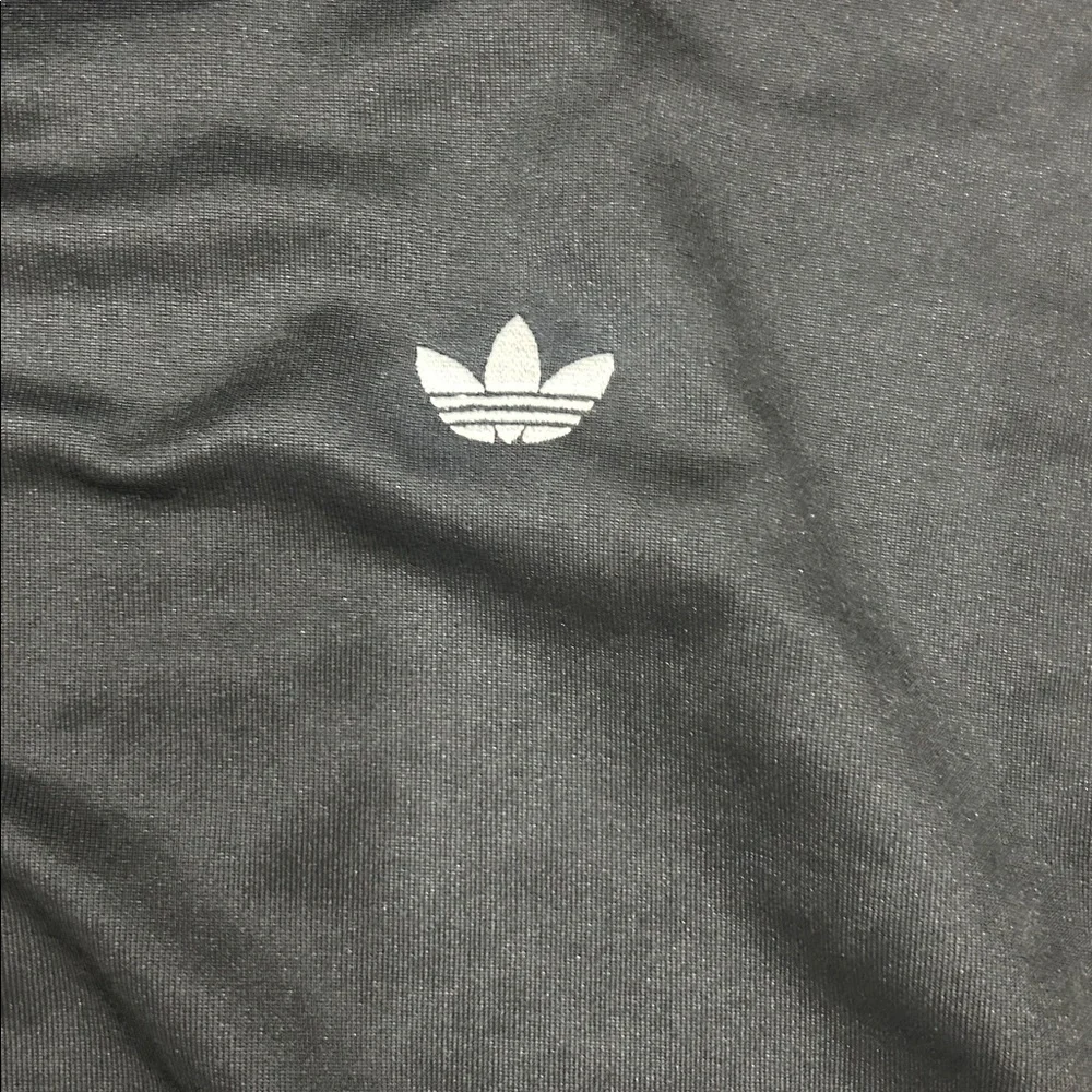 Adidas Black Jacket with White Accents - Picture 3 of 4